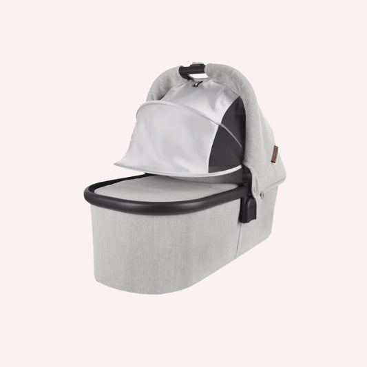 UPPAbaby V2 Bassinet - White and Grey Chenille (Anthony)