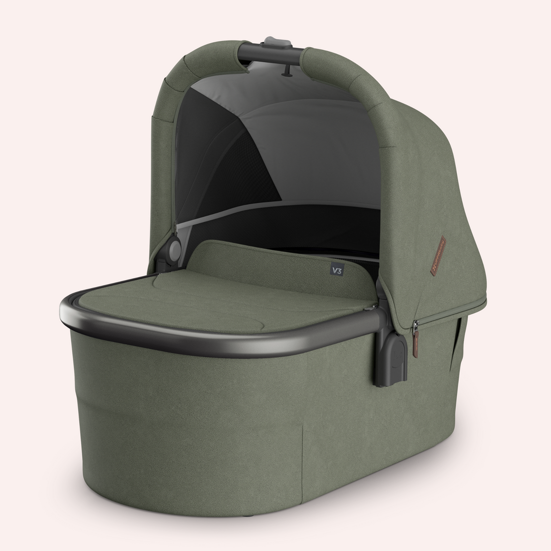uppababy cruz olive UPPAbaby CRUZ V3 Bassinet and Seat Pram by UPPAbaby