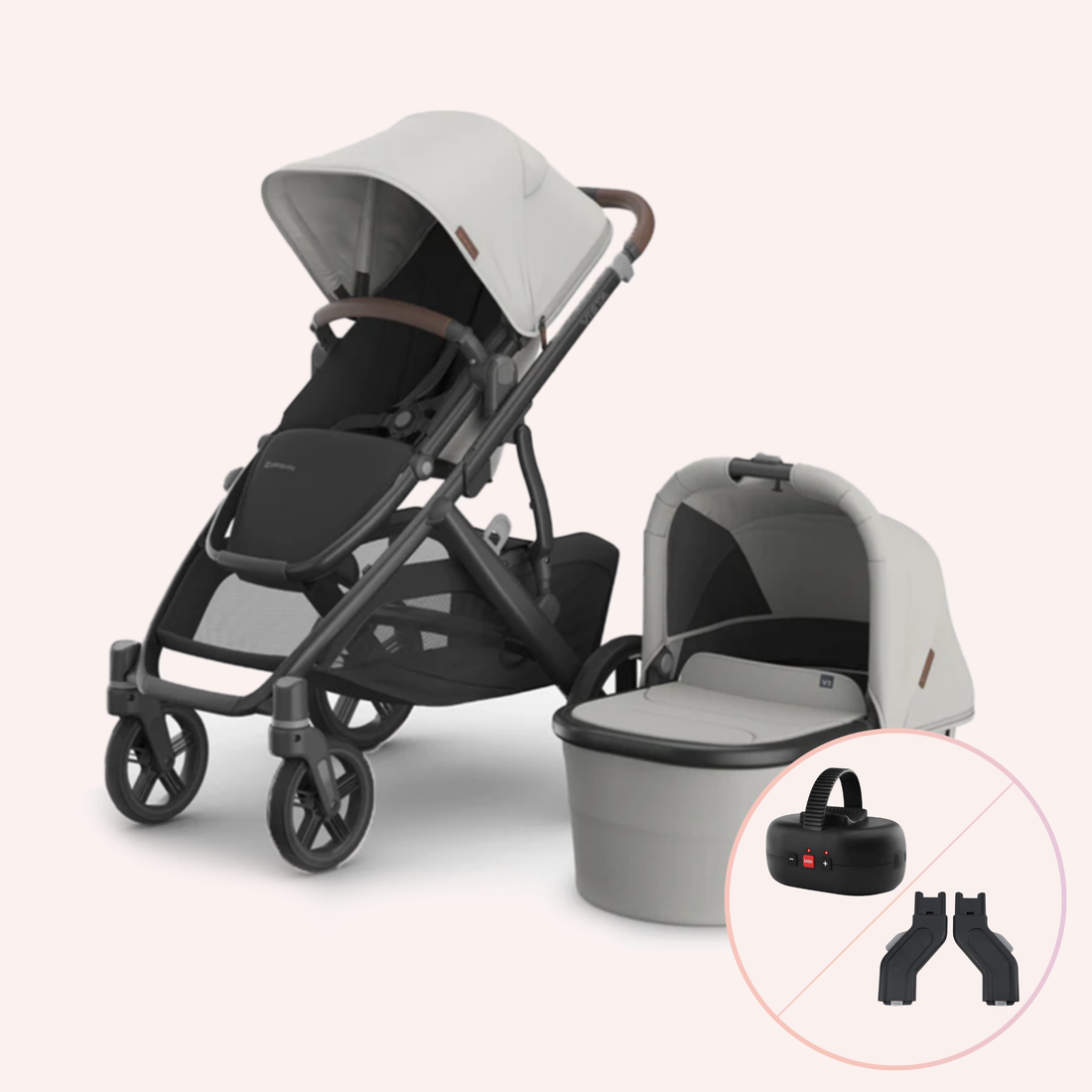 UPPAbaby VISTA V3 Bassinet and Seat Pram