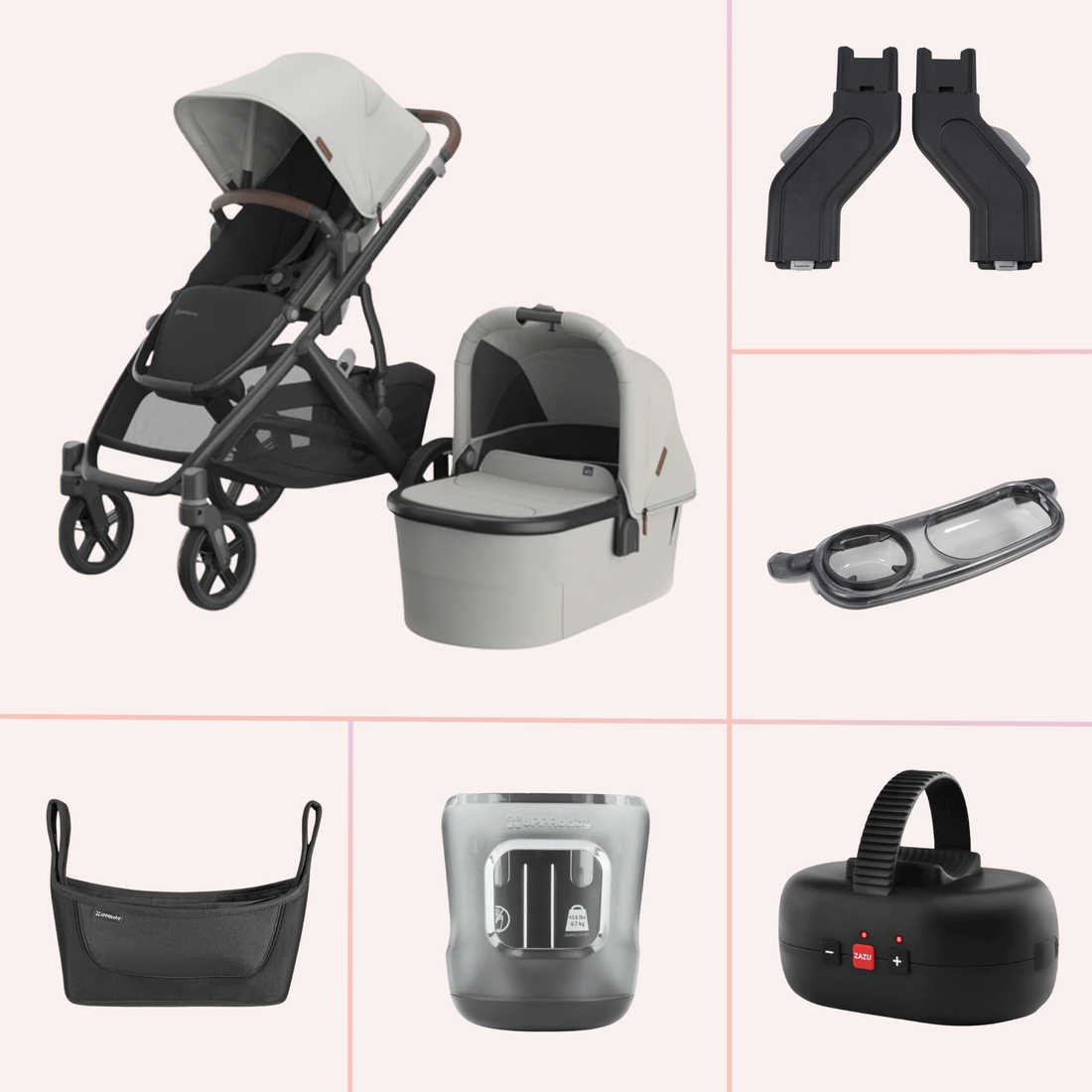 UPPAbaby Vista V3 Bassinet and Seat Pram – The Memo