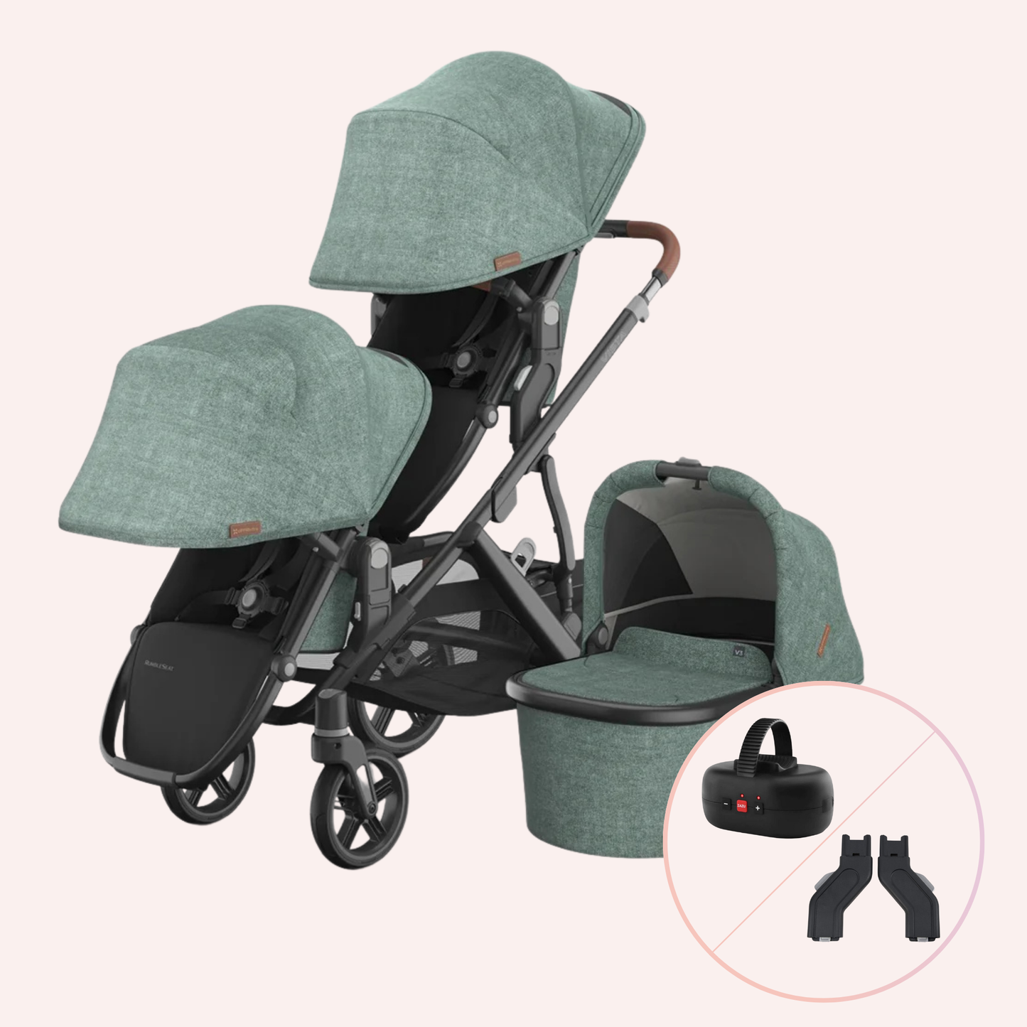 UPPAbaby VISTA V3 Double Pram