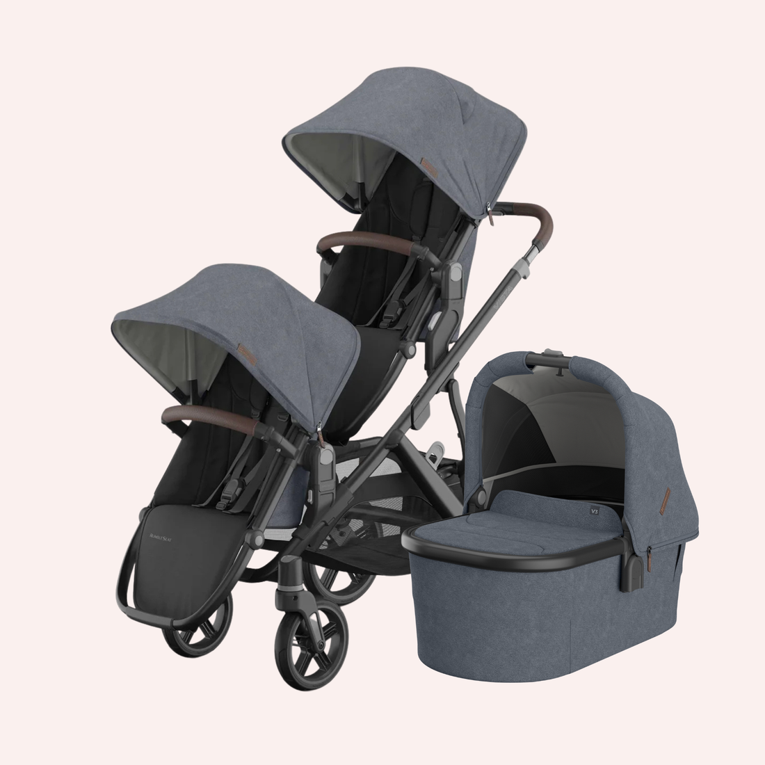 uppababy vista demo UPPAbaby VISTA V3 Double Pram by UPPAbaby