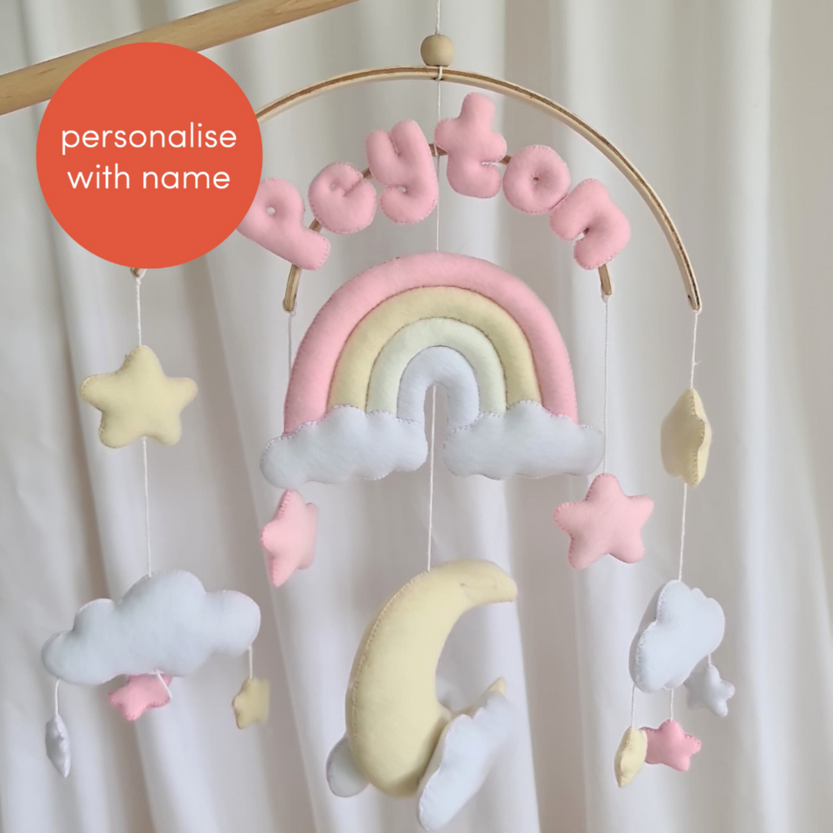 Baby Mobile - Pastel Sky