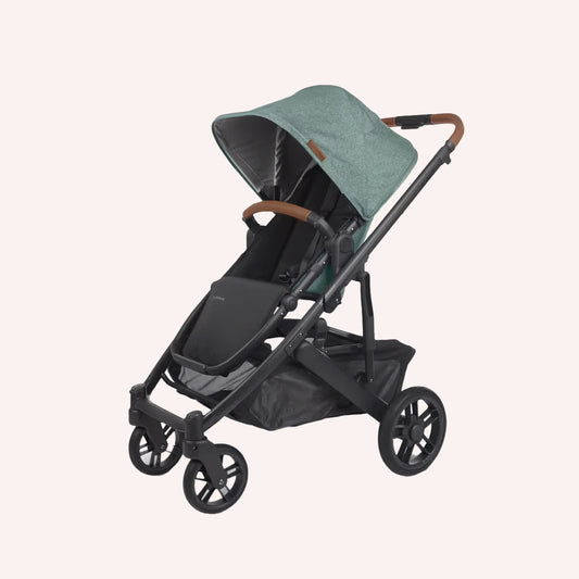 UPPAbaby - CRUZ V2 - Green Melange/Carbon/Saddle Leather (Gwen)