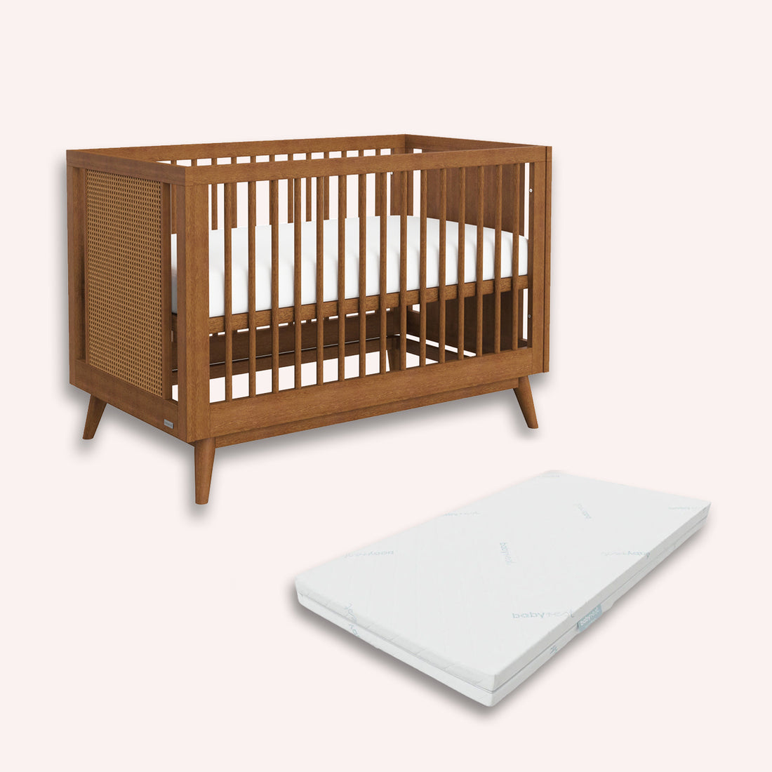 BabyRest Kaya Cot + Mattress Bundle