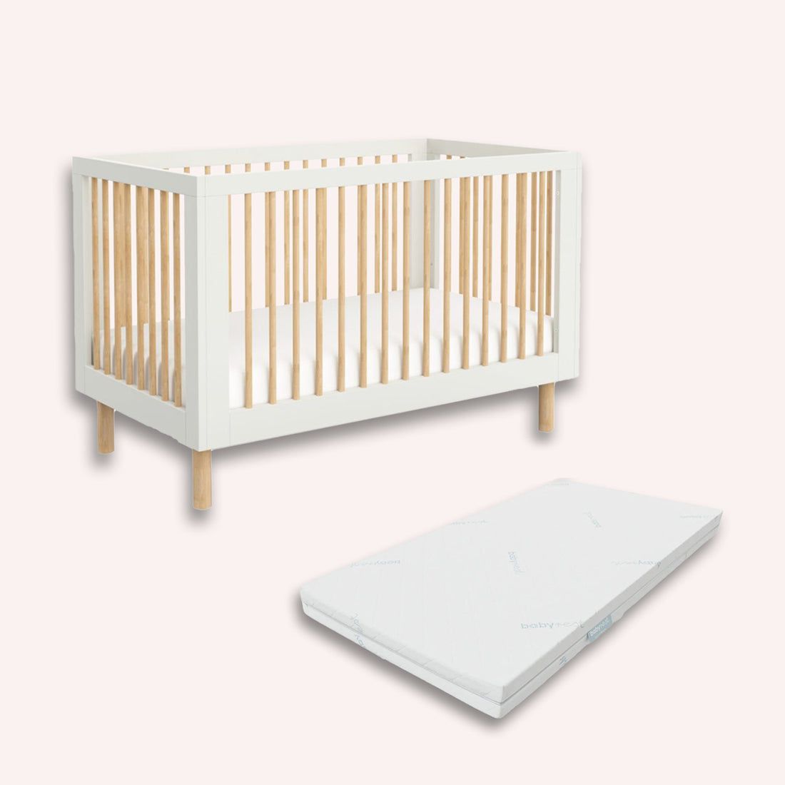 BabyRest Torquay Cot + Mattress Bundle