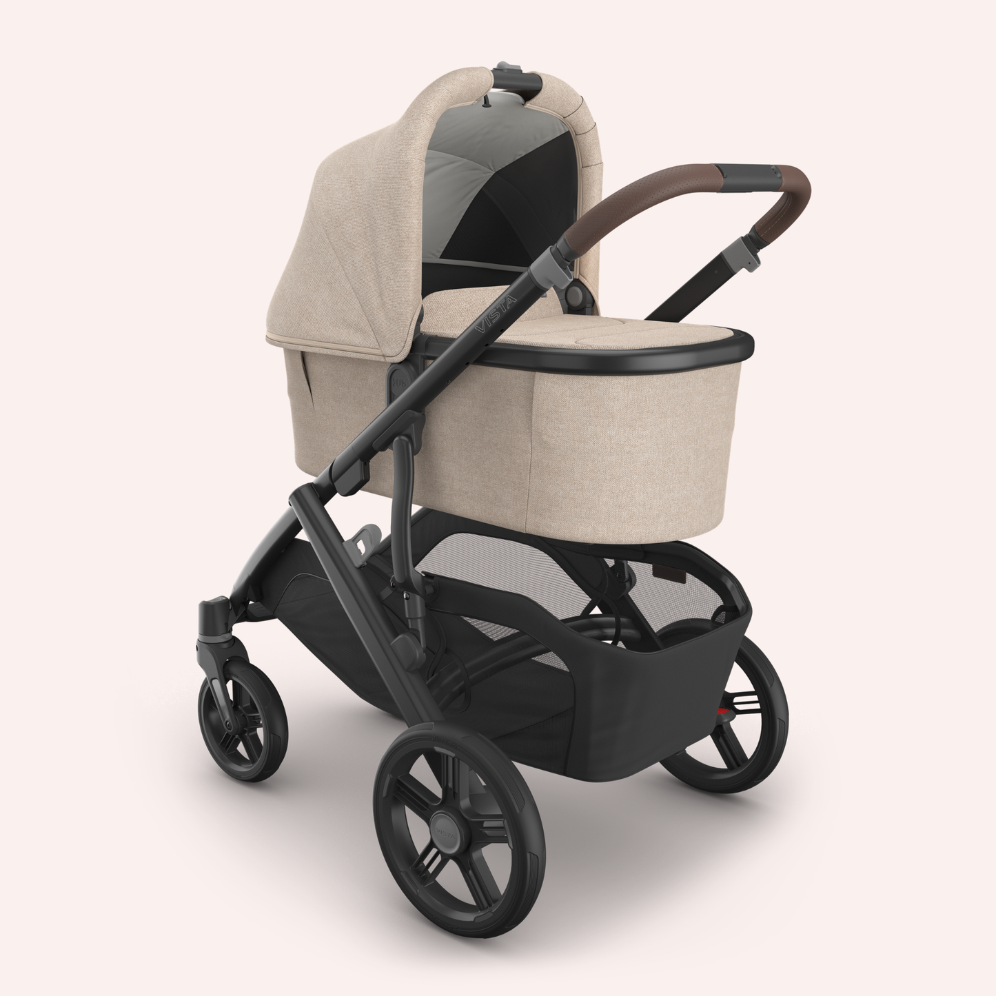 UPPAbaby VISTA V3 Double Pram - Oat Melange (Liam)
