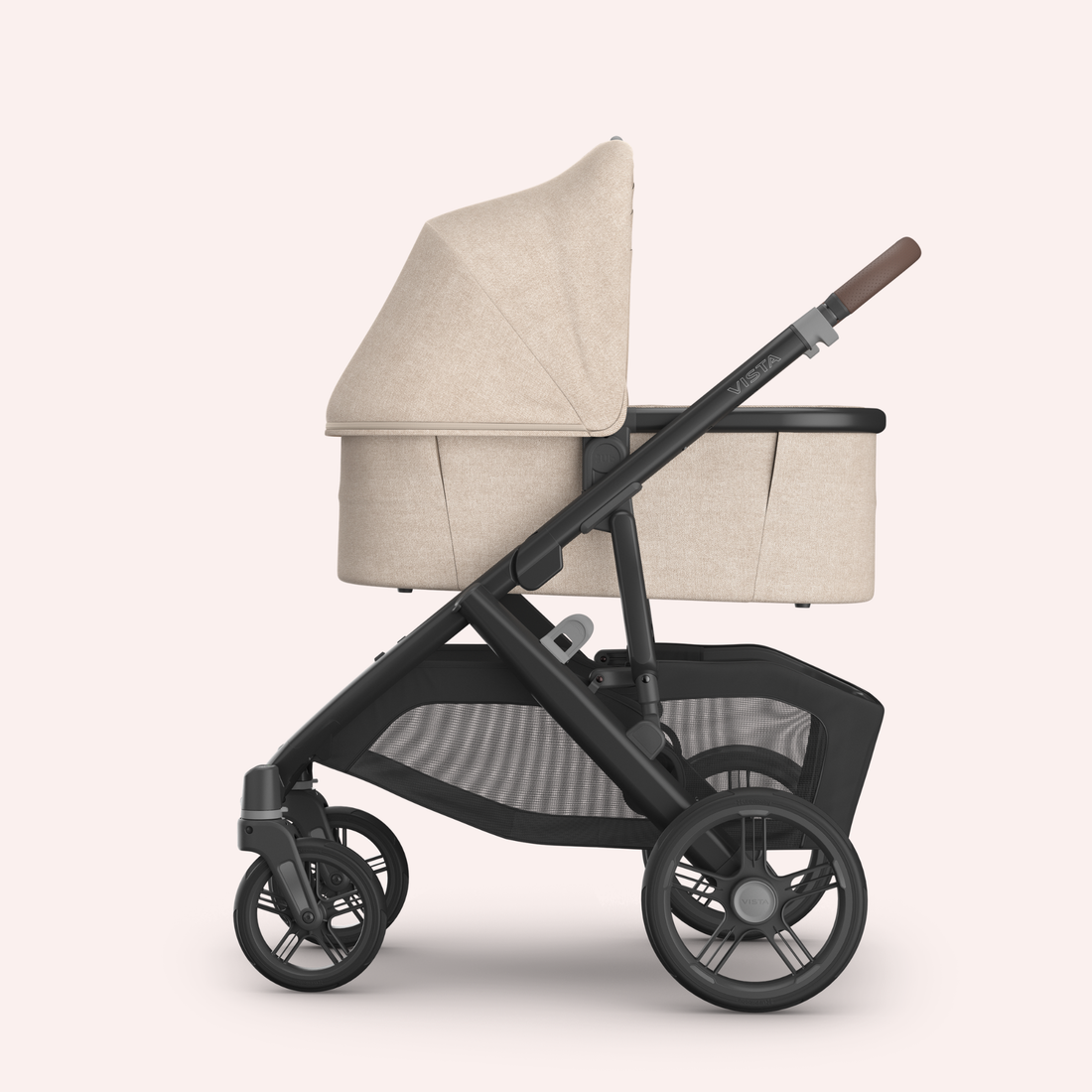 UPPAbaby VISTA V3 Double Pram - Oat Melange (Liam)
