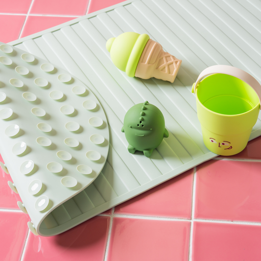 Very Clever Non-Slip Bath Mat - Mint