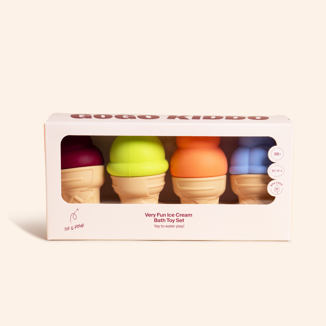 Very Fun Ice Cream Bath Toy Set