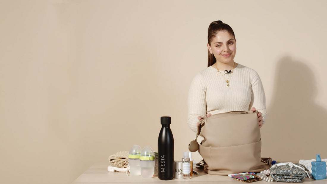 Heidi Moustafa Shares What's In Her Baby Bag