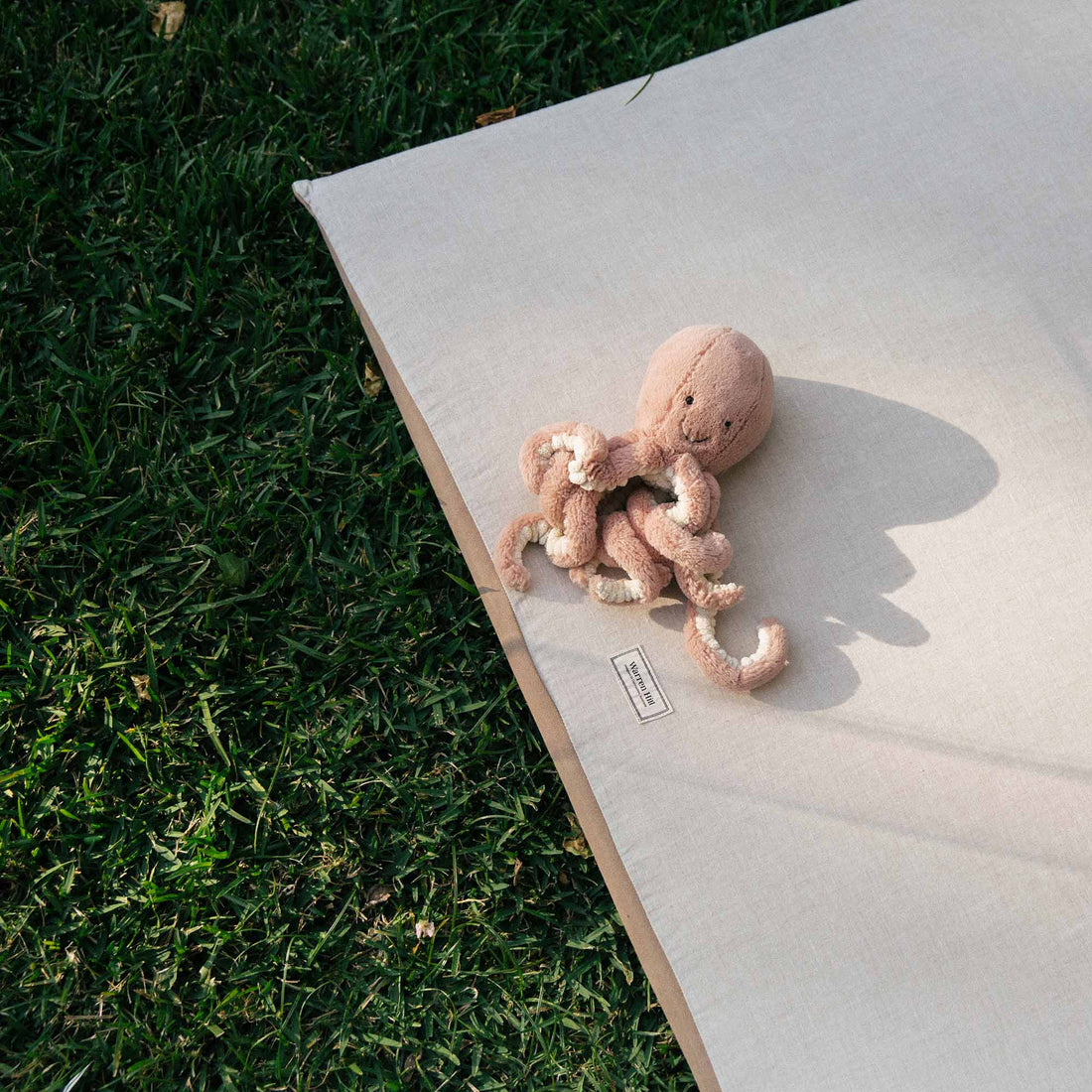 Canvas Outdoor Padded Play Mat - Linen & Cotton