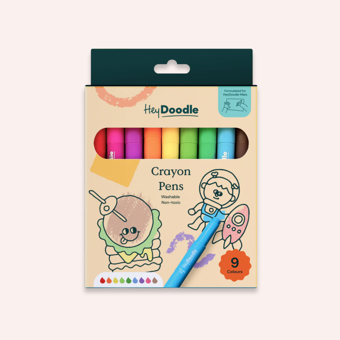 Washable Crayon Pens