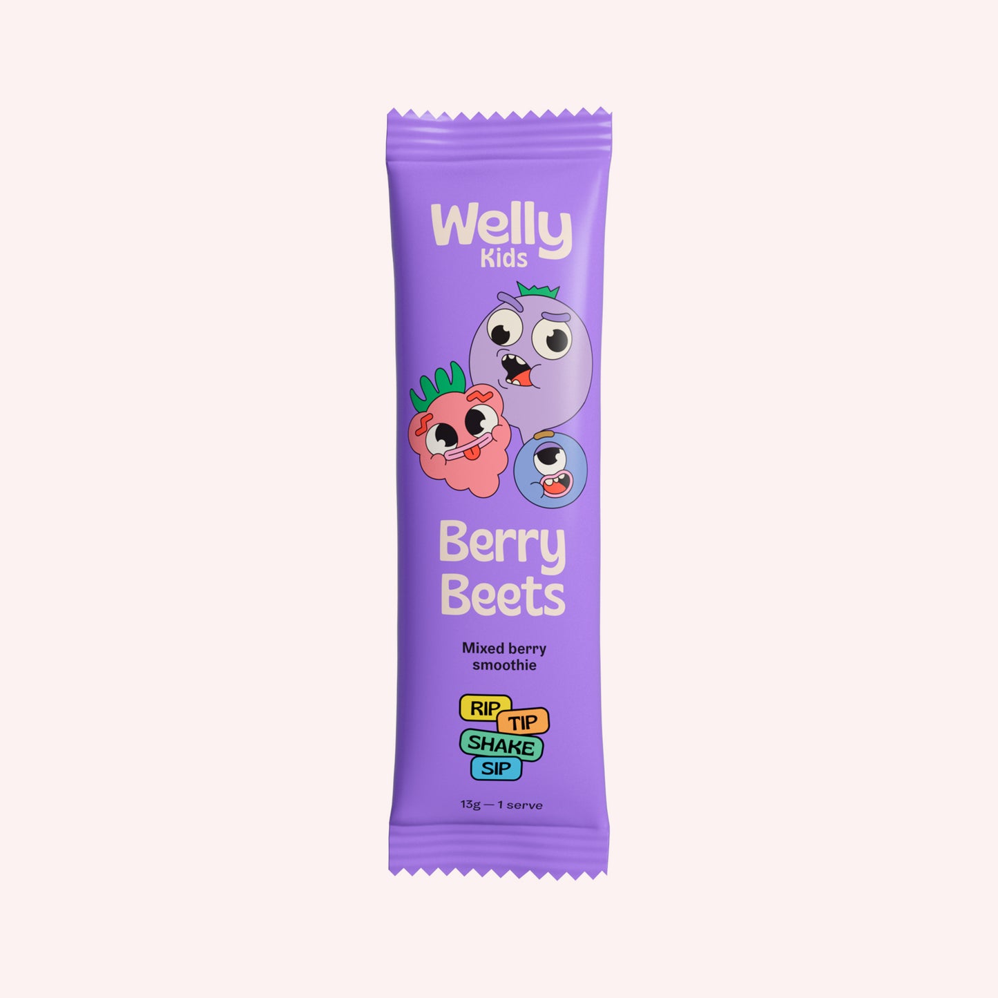 Kids Instant Smoothie Sachet 5x Pack - Berry Beets