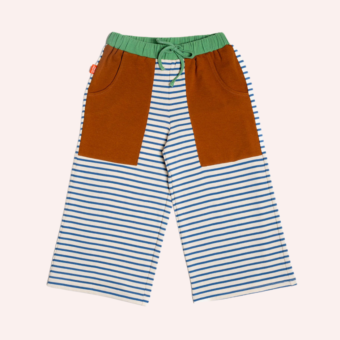 Wide Leg Pants - Stripes