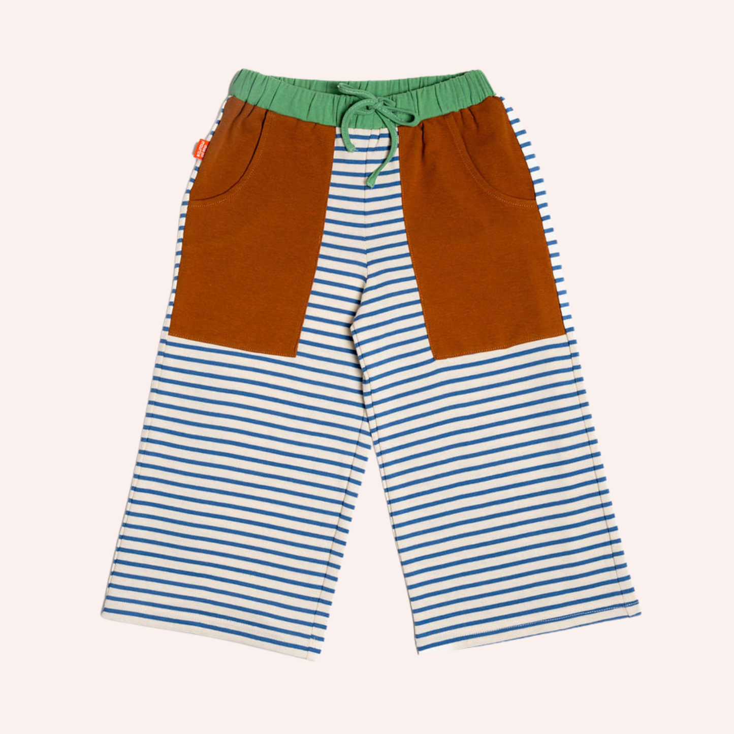 Wide Leg Pants - Stripes
