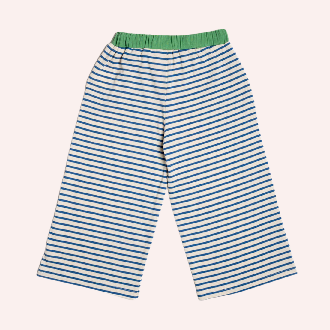 Wide Leg Pants - Stripes