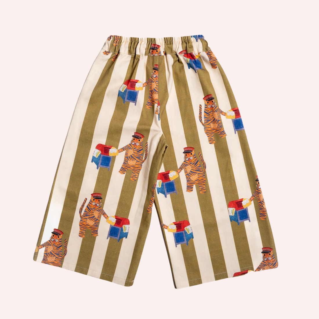 Wide Leg Pants - Tiger the Postie