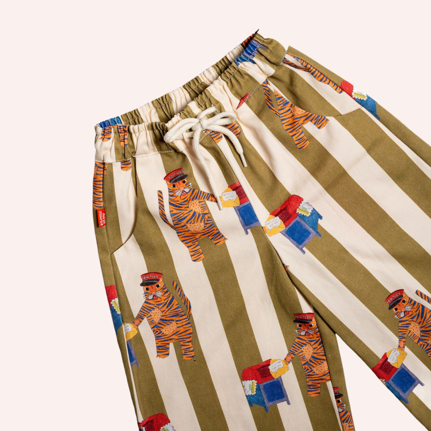 Wide Leg Pants - Tiger the Postie