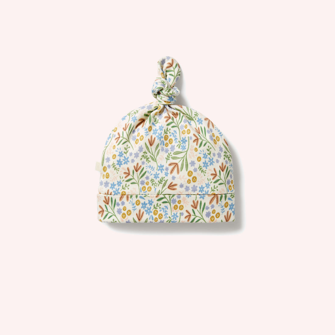 Organic Knot Hat - Tinker Floral