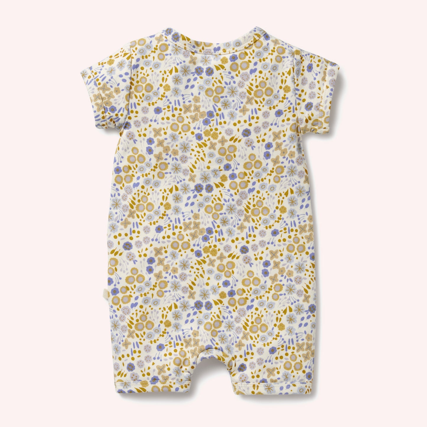 Organic Boyleg Zipsuit - Little Meadow