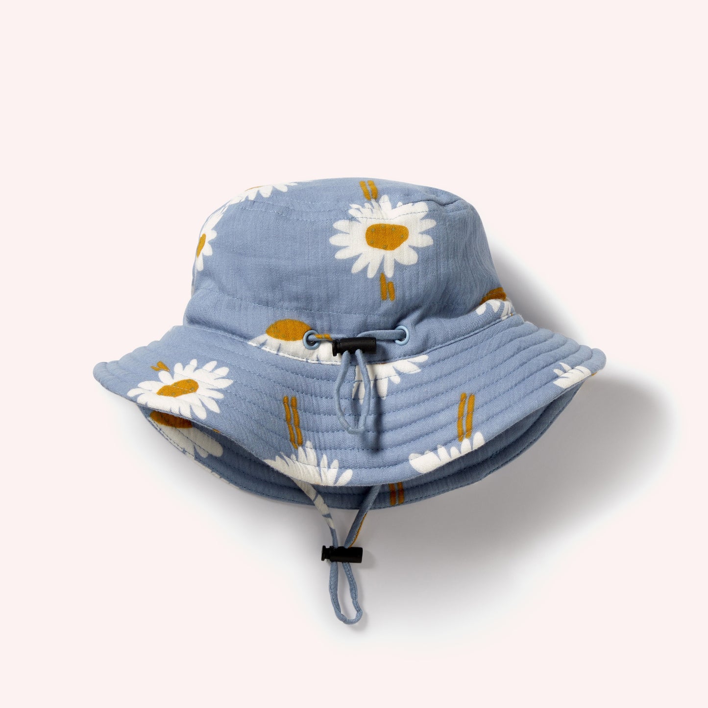 Organic Crinkle Sun Hat - Daisy Floral