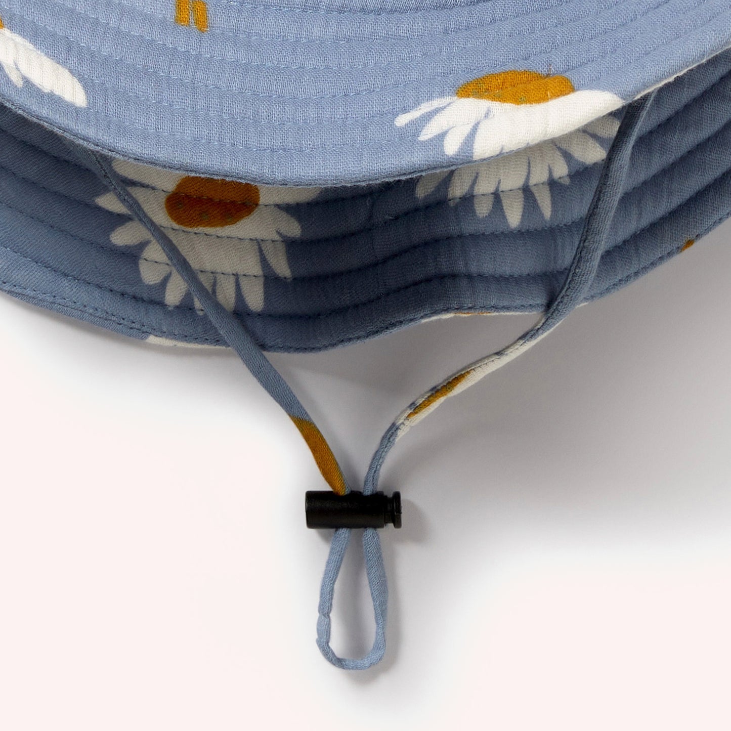 Organic Crinkle Sun Hat - Daisy Floral