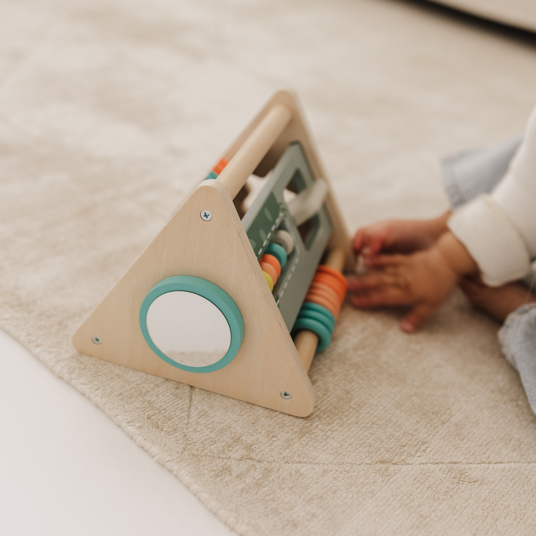 Wooden Activity Triangle