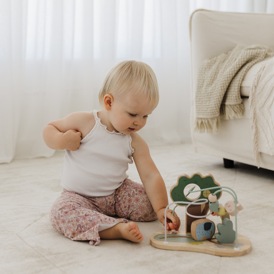 Wooden Bead Maze