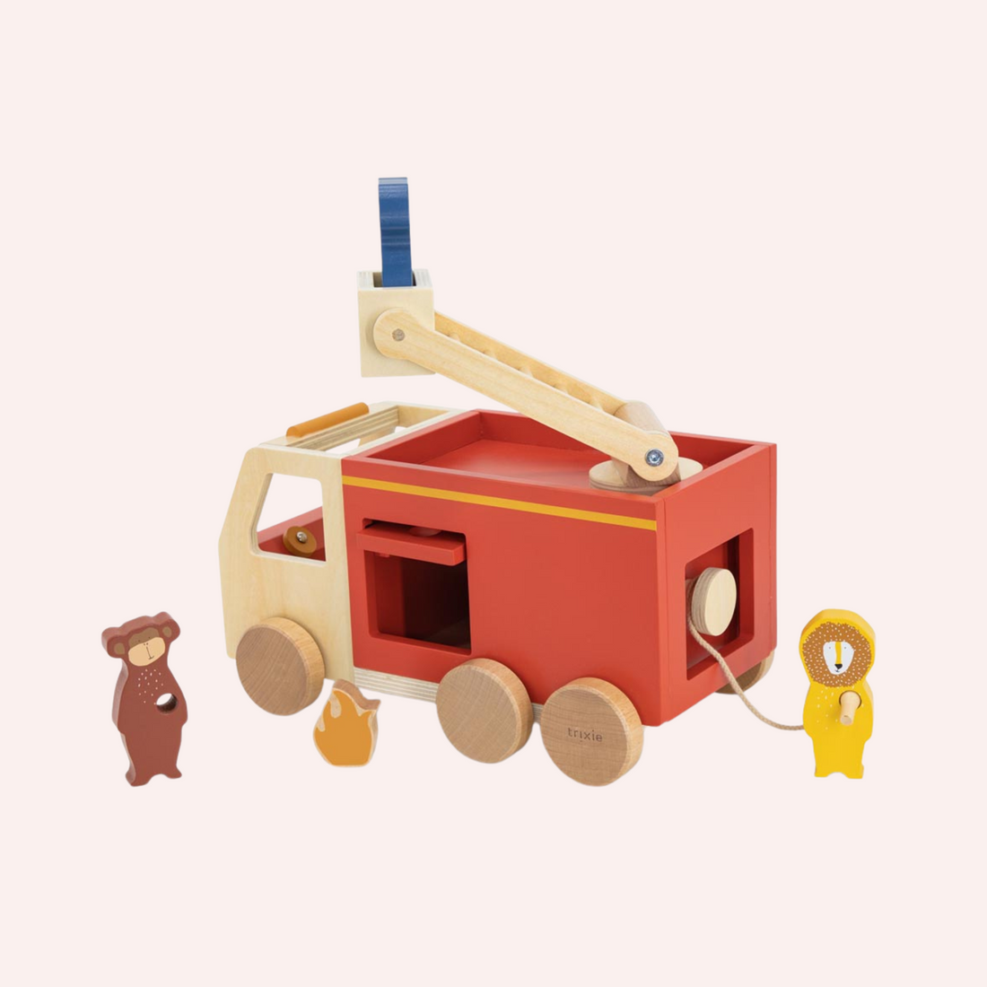 Wooden Fire Truck