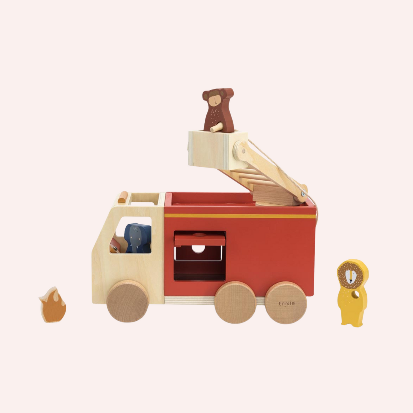 Wooden Fire Truck