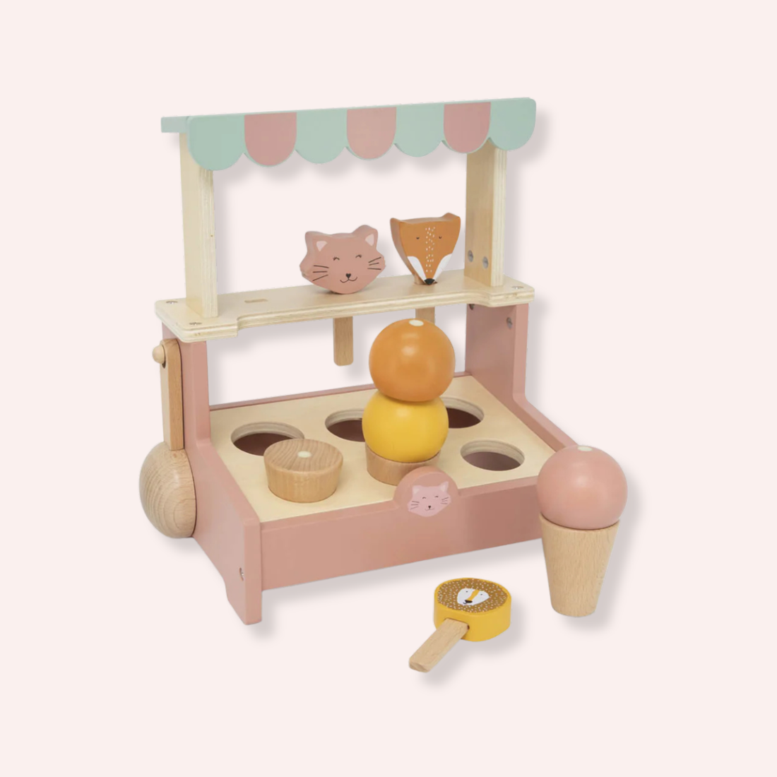 Wooden Ice Cream Shop