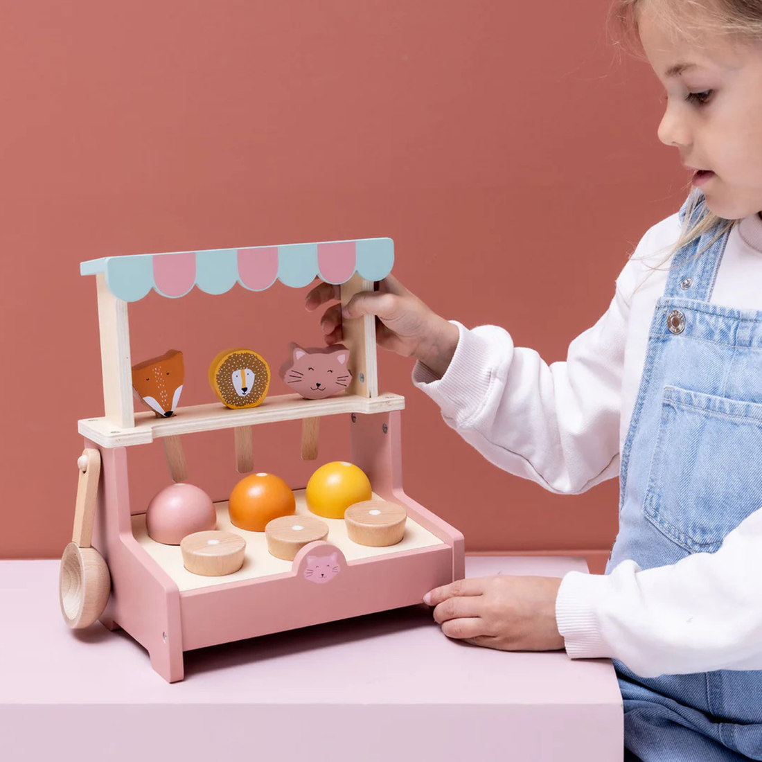 Wooden Ice Cream Shop