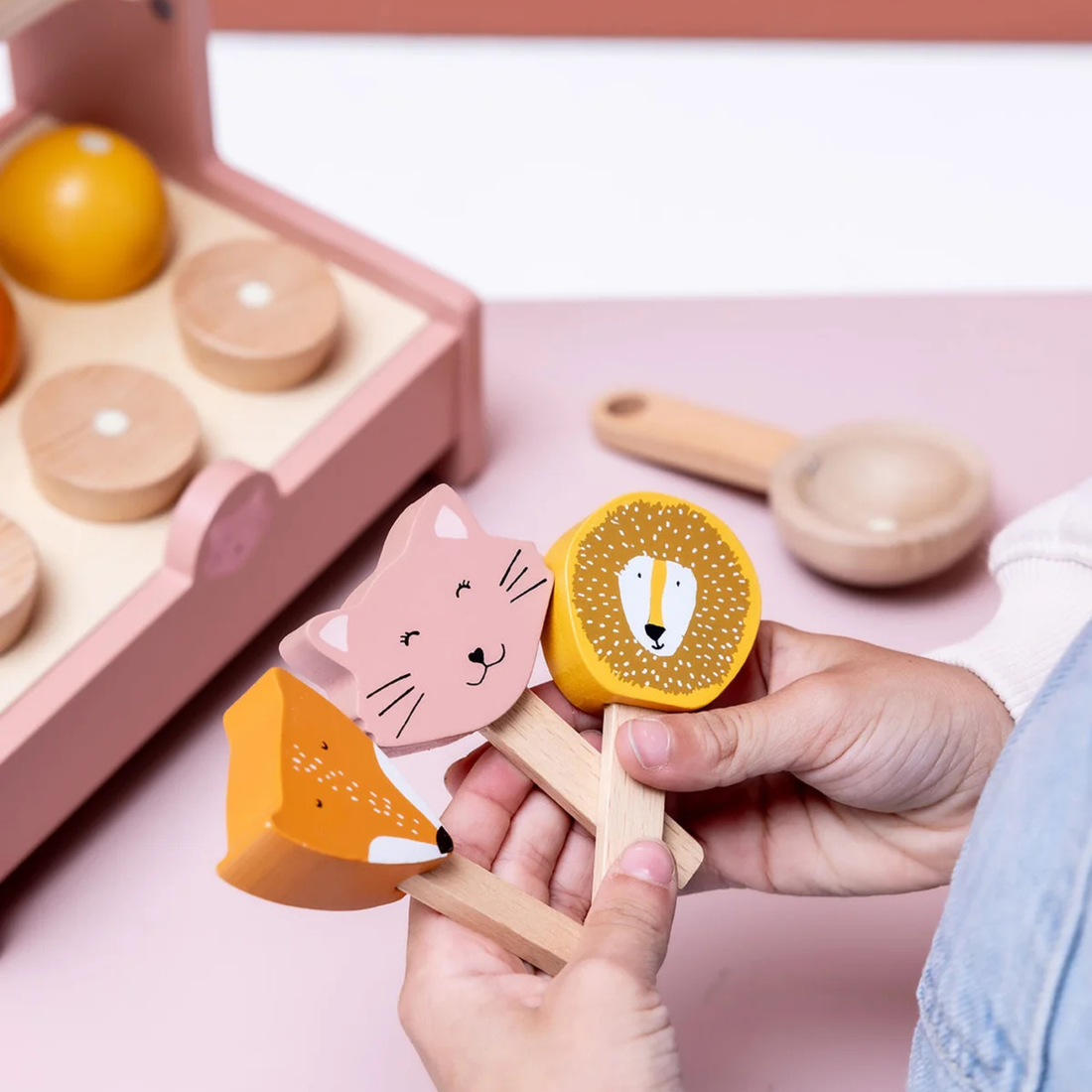 Wooden Ice Cream Shop