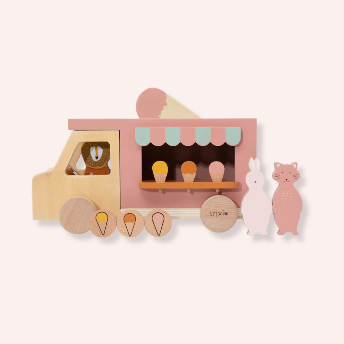 Wooden Ice Cream Truck