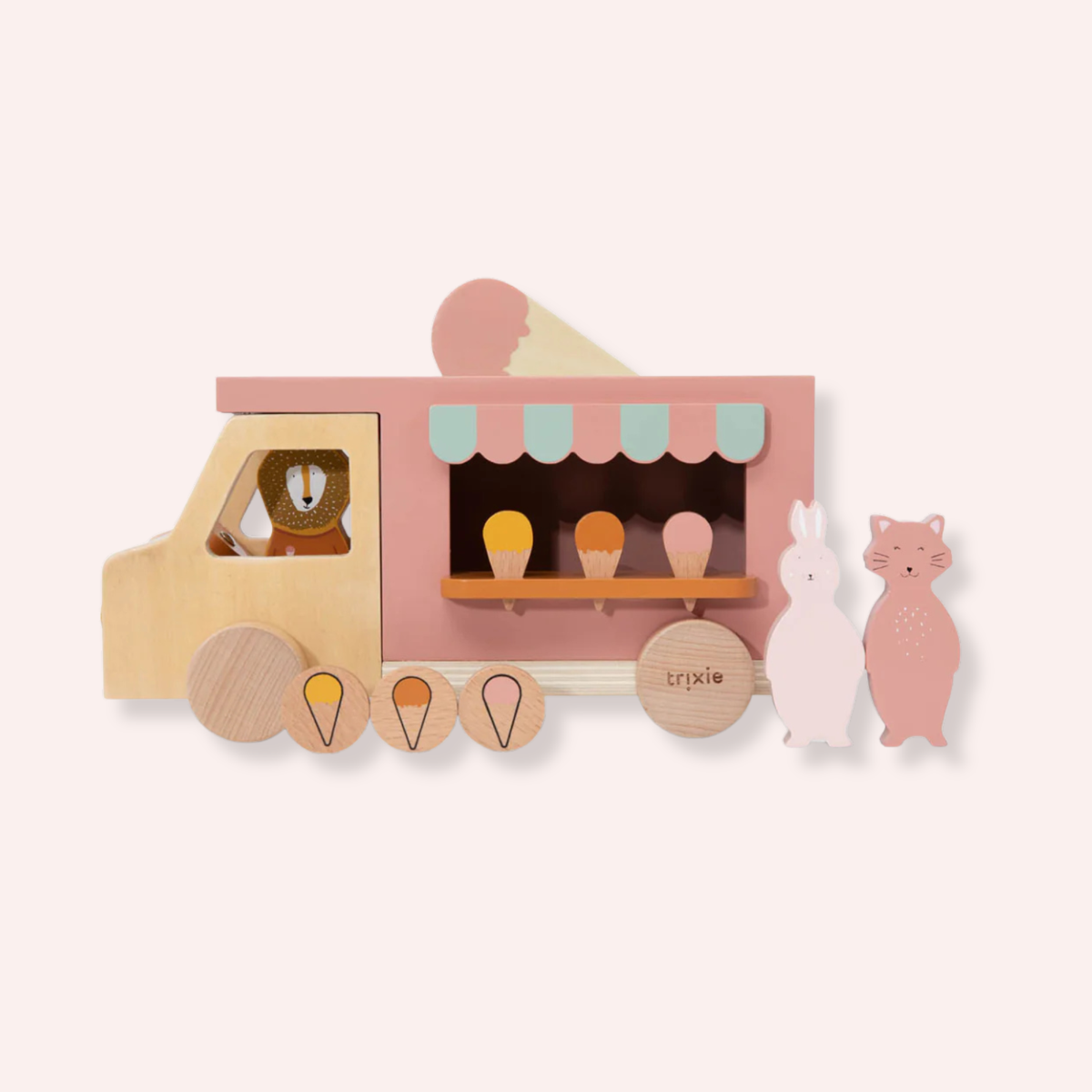 Wooden Ice Cream Truck