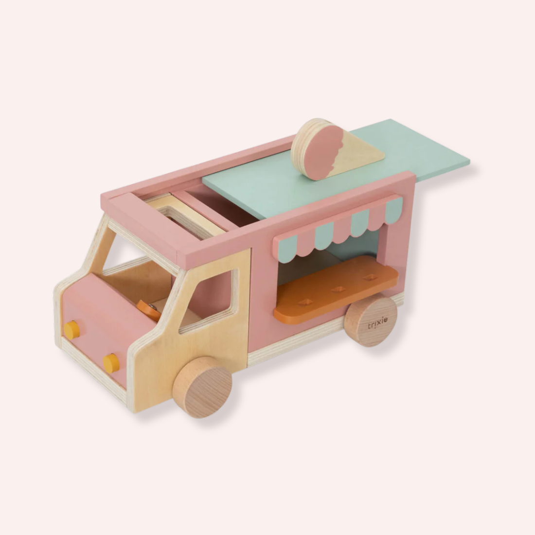 Wooden Ice Cream Truck
