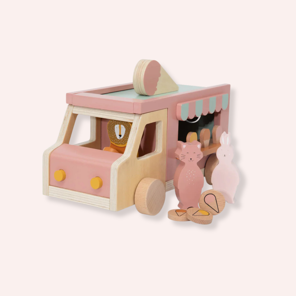 Wooden Ice Cream Truck