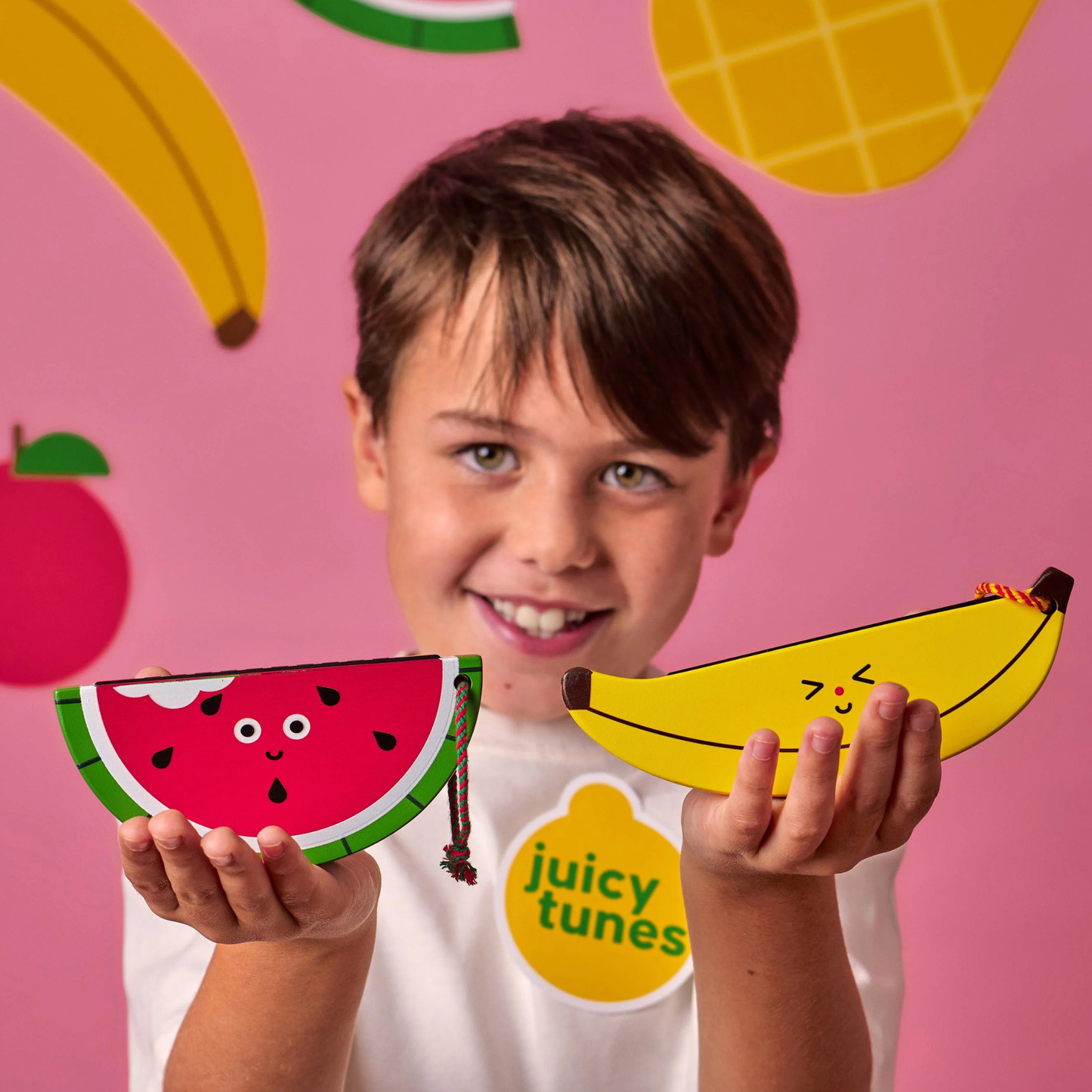Wooden Fruit Harmonica