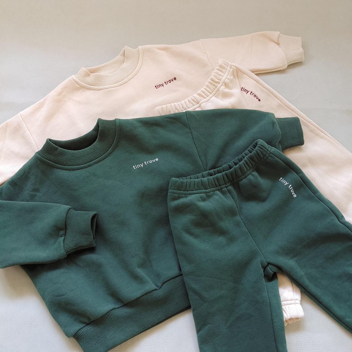 Woodie 3D Logo Tracksuit - Barley
