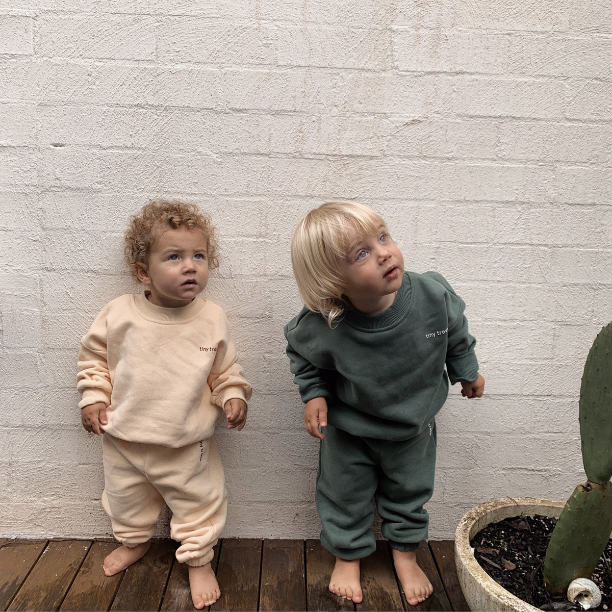 Woodie 3D Logo Tracksuit - Barley