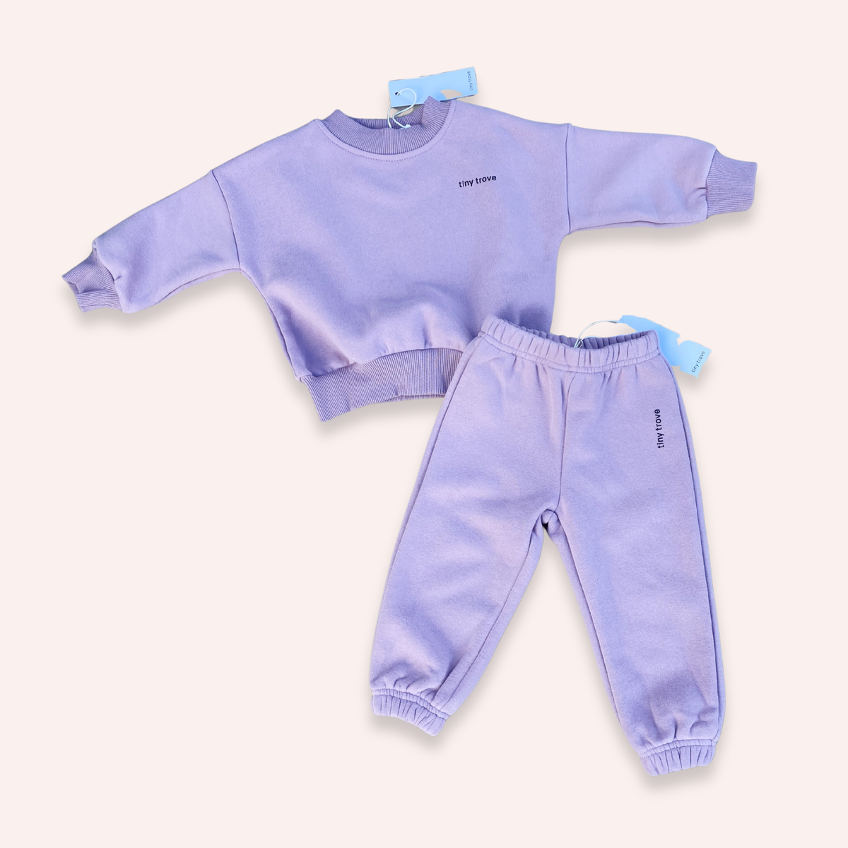 Woodie Logo Tracksuit - Periwinkle