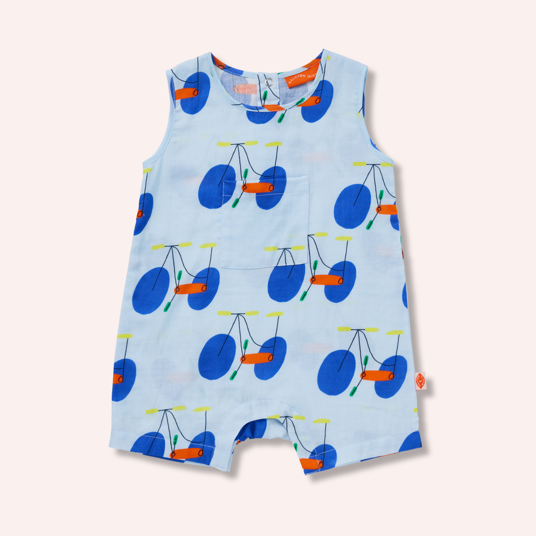 Woven Romper - Pedal Pals