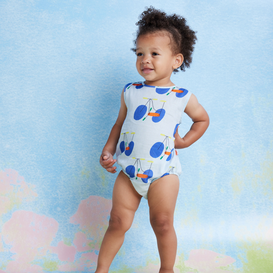 Woven Singlet Suit - Pedal Pals
