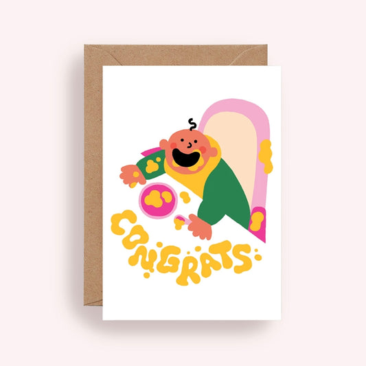 Greeting Card - Congrats!