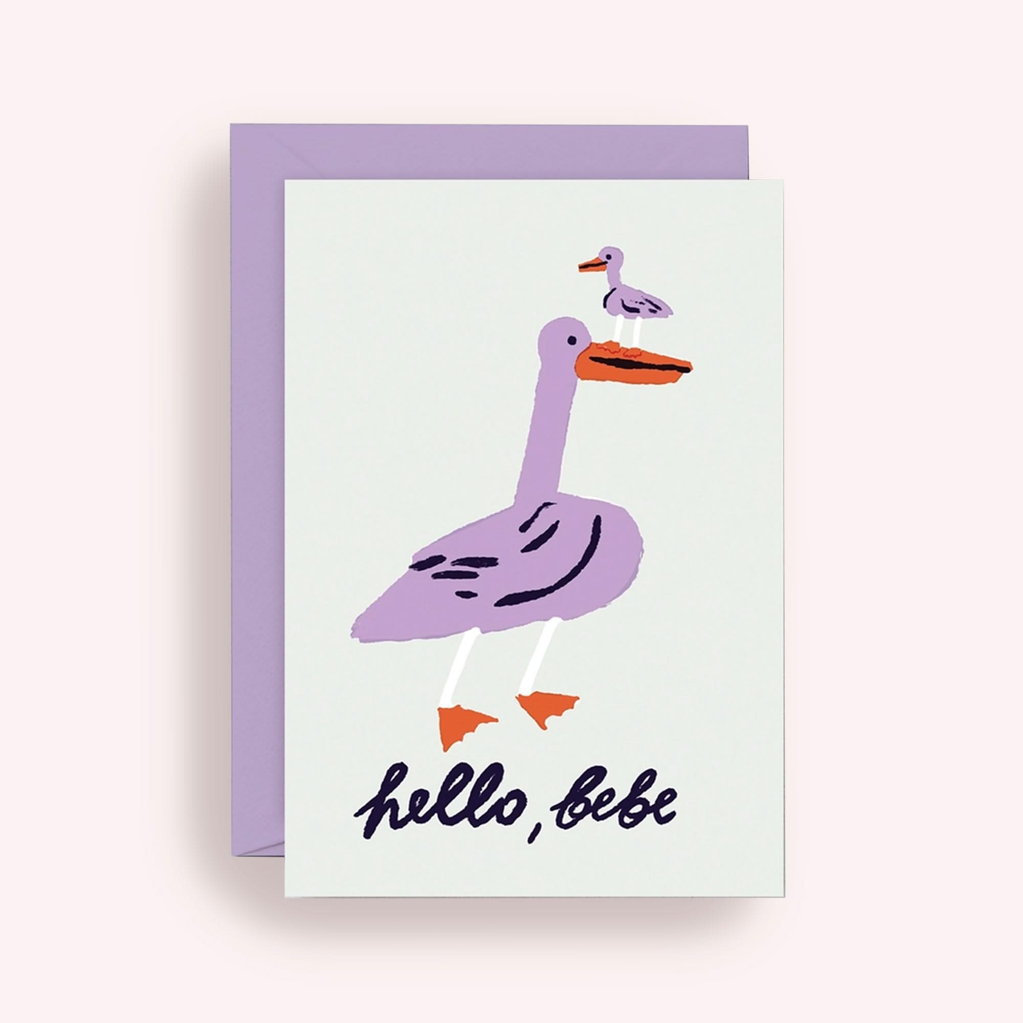 Greeting Card - Hello, Bebe by Wrap | the memo – The Memo