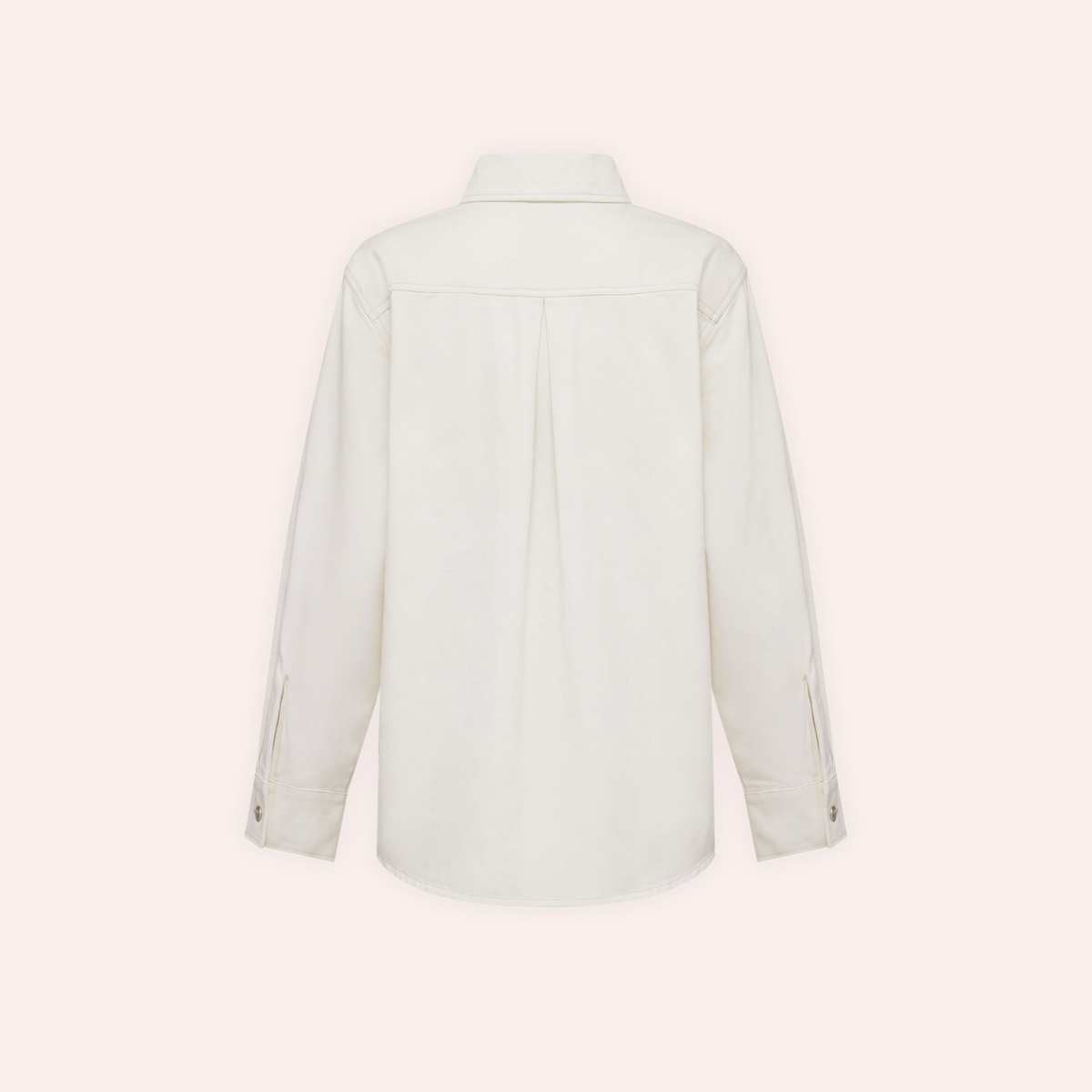 Xander Denim Shirt - White