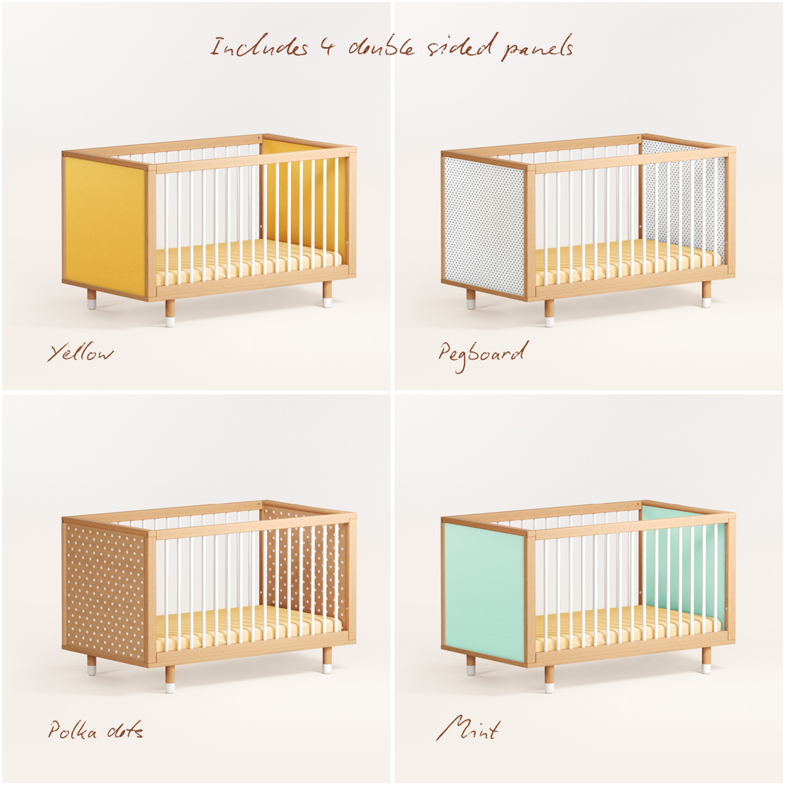 Bold Baby Customisable Cot