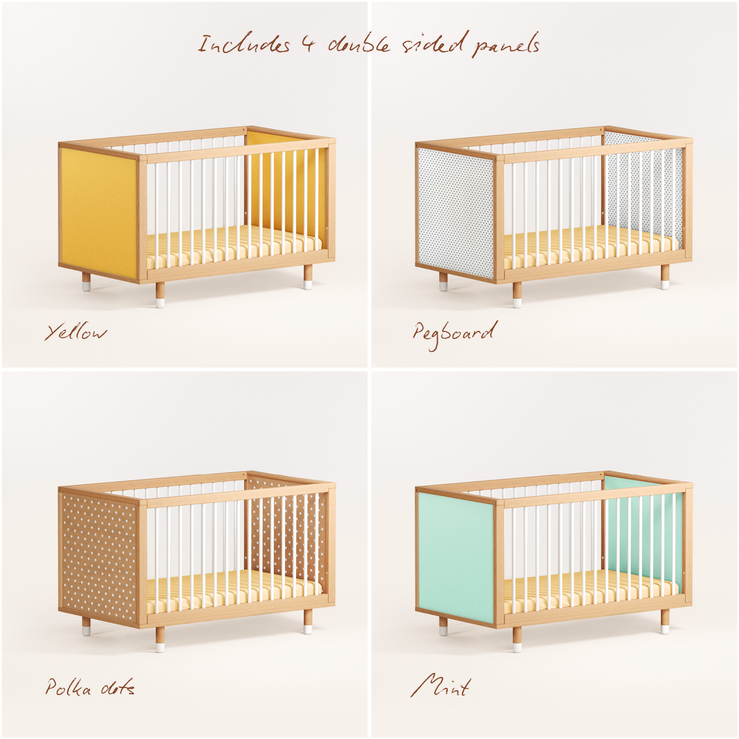 Bold Baby Customisable Cot