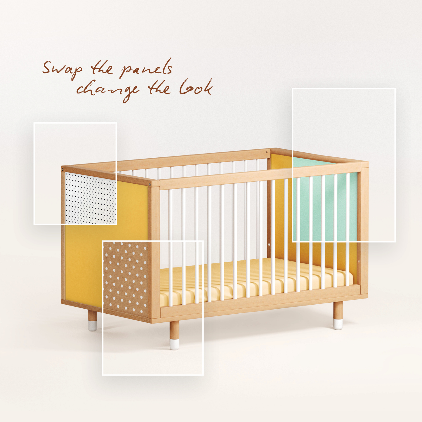 Bold Baby Customisable Cot